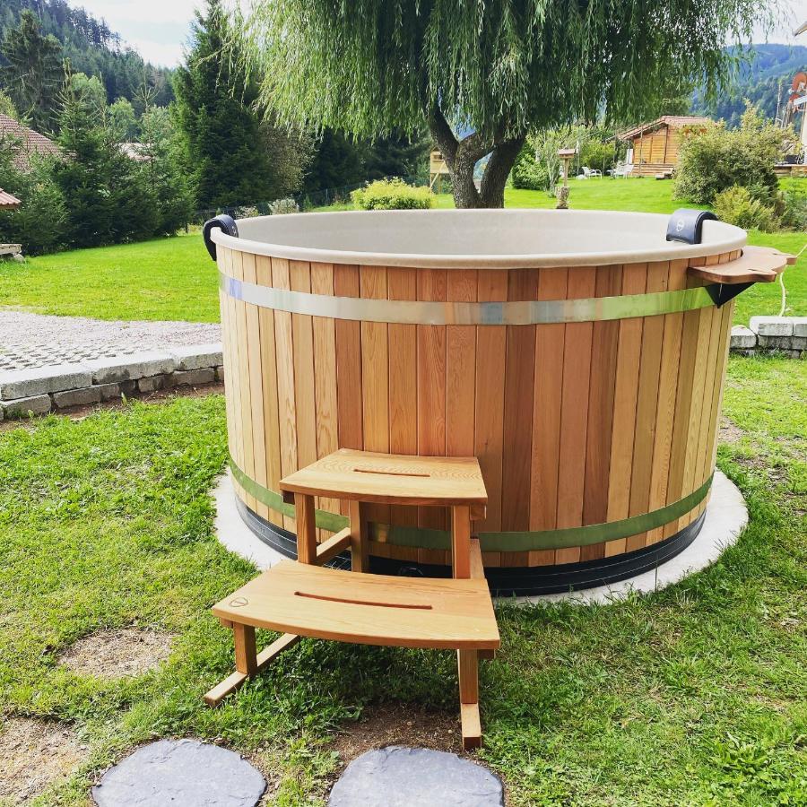 Le Chalet De La Deviniere, Bain Nordique Exterieur Chauffe Xonrupt-Longemer Zewnętrze zdjęcie